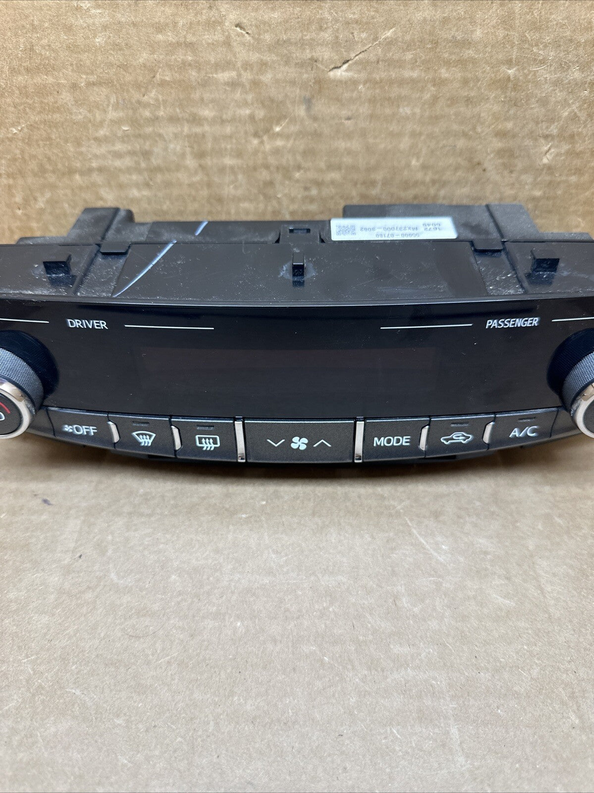 2011 2012 Toyota Avalon Climate Temp Temperature Control Digital 55900 071807