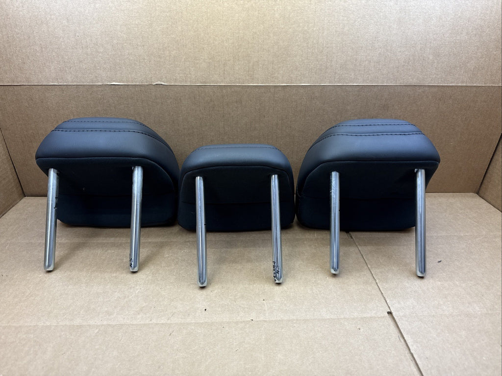 2019-2024 Mazda3 Mazda 3 Head Rest Headrest 2nd Row Rear Seat Set Black Leather7