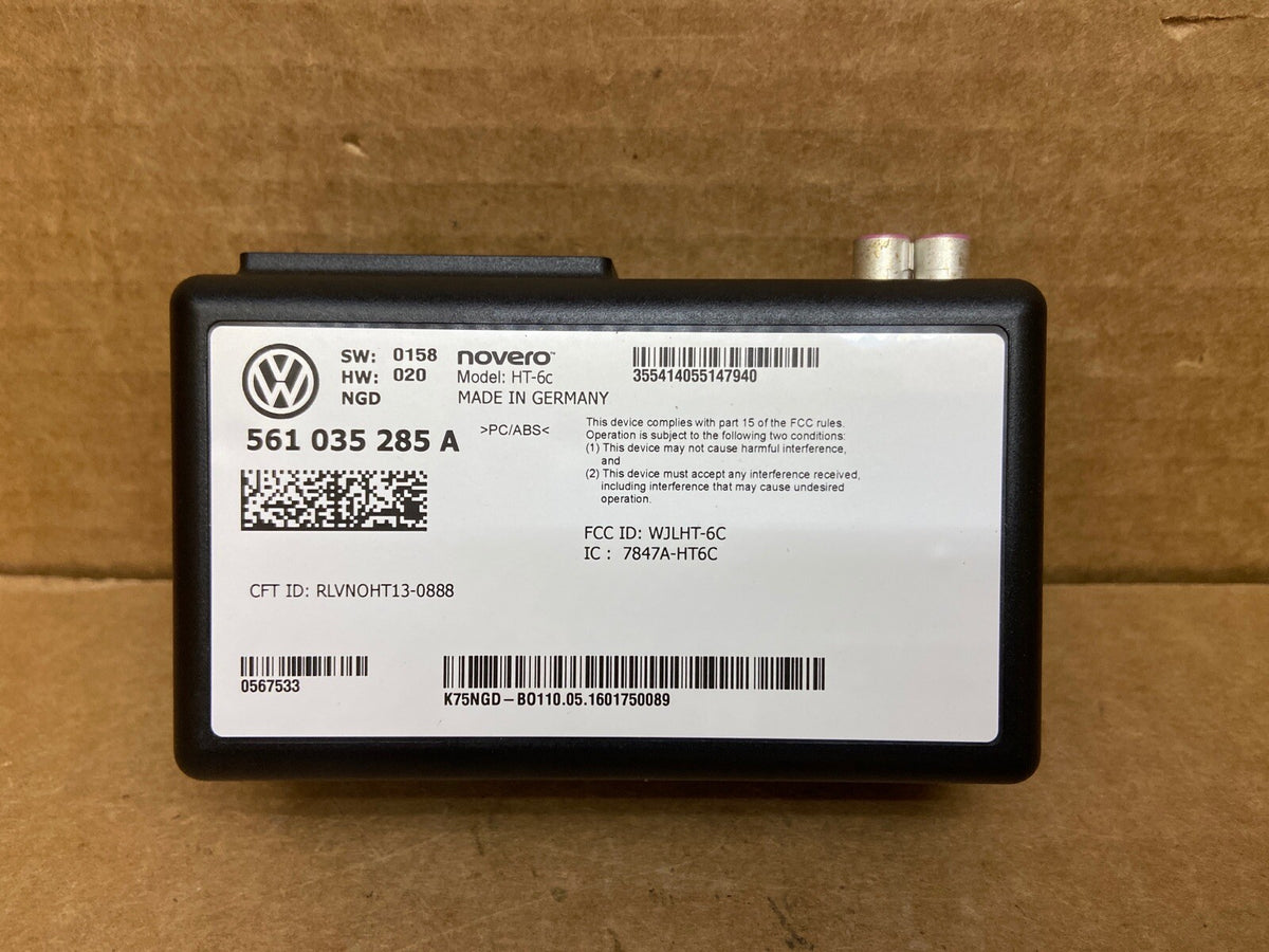 2015 2018 VW JETTA GLI PASSAT TIGUAN CC NAVIGATION CONTROL MODULE 561 035 285 A0