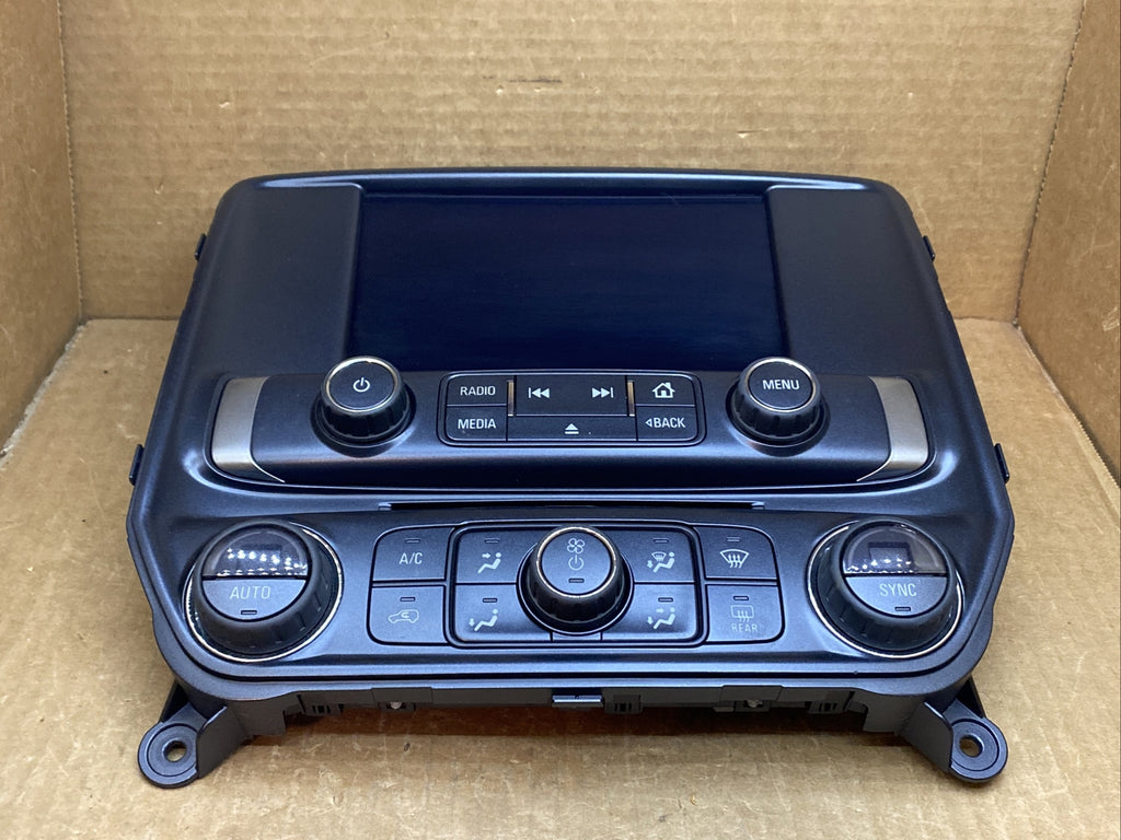 2014 2018 Chevy Silverado Radio Dash Information Display Screen Control 845409336