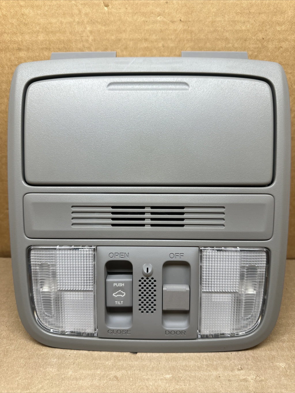 2013 2017 Honda Accord Front Over Head Overhead Center Console Gray Sunroof0