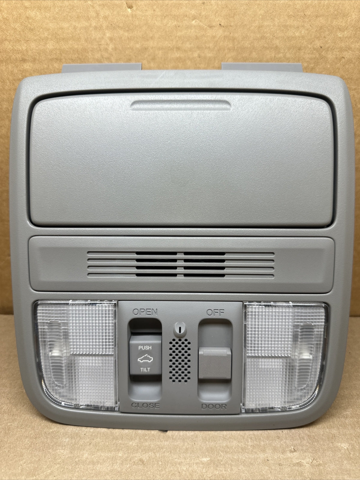2013 2017 Honda Accord Front Over Head Overhead Center Console Gray Sunroof0