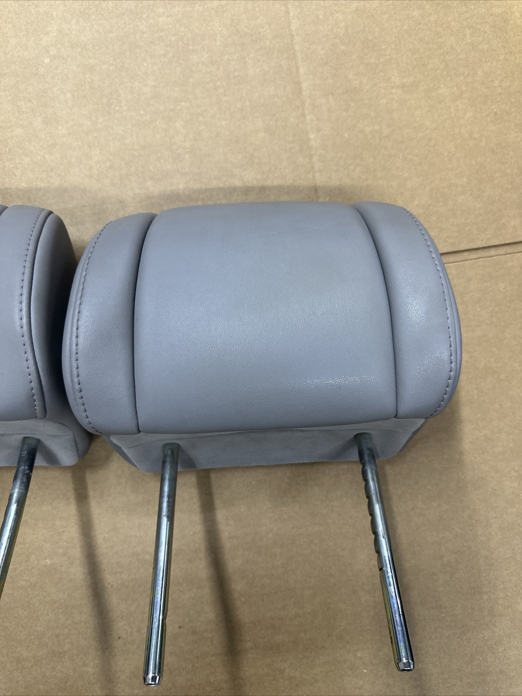 2009 2015 Honda Pilot Front Driver Passenger Seat Head Rest Headrest Gray BB3