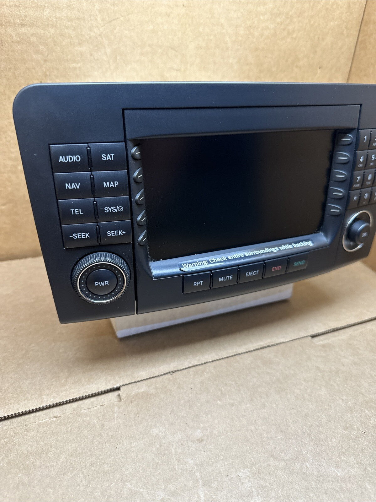 06 2008 Mercedes ML550 GL450 Head Unit Command Navigation Radio A 164 870 39 892
