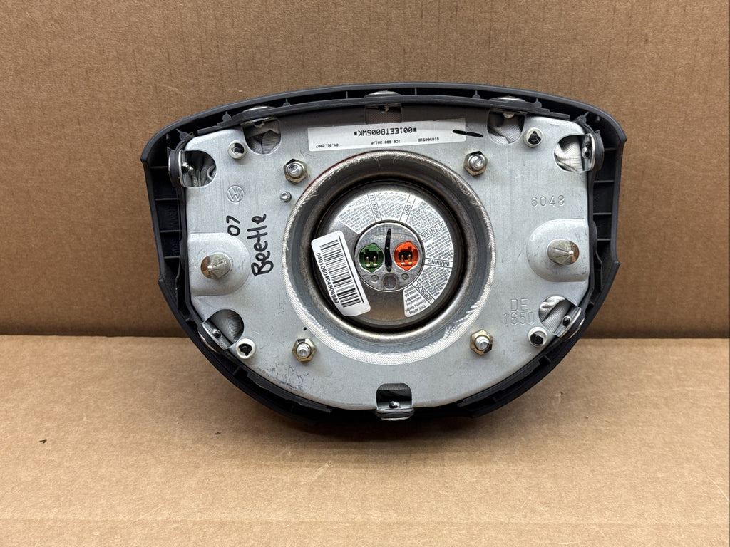 2004-2010 VW Beetle Left Driver Side Steering Wheel Airbag Air Bag Two Plug5