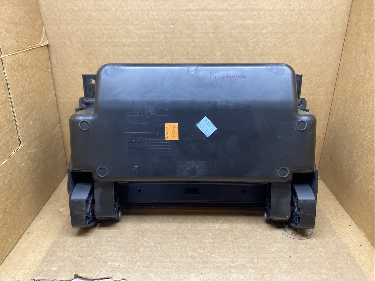 2014 2019 Silverado Sierra Upper Glove Box Glovebox Black Dash Insert Storage9