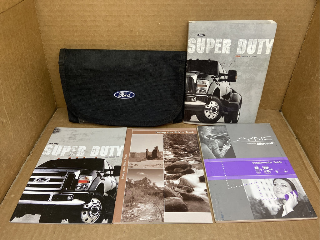 2010 FORD F150 F 150 Super Duty Owner's Owners Owner Manual Book Guide Seat OEM2