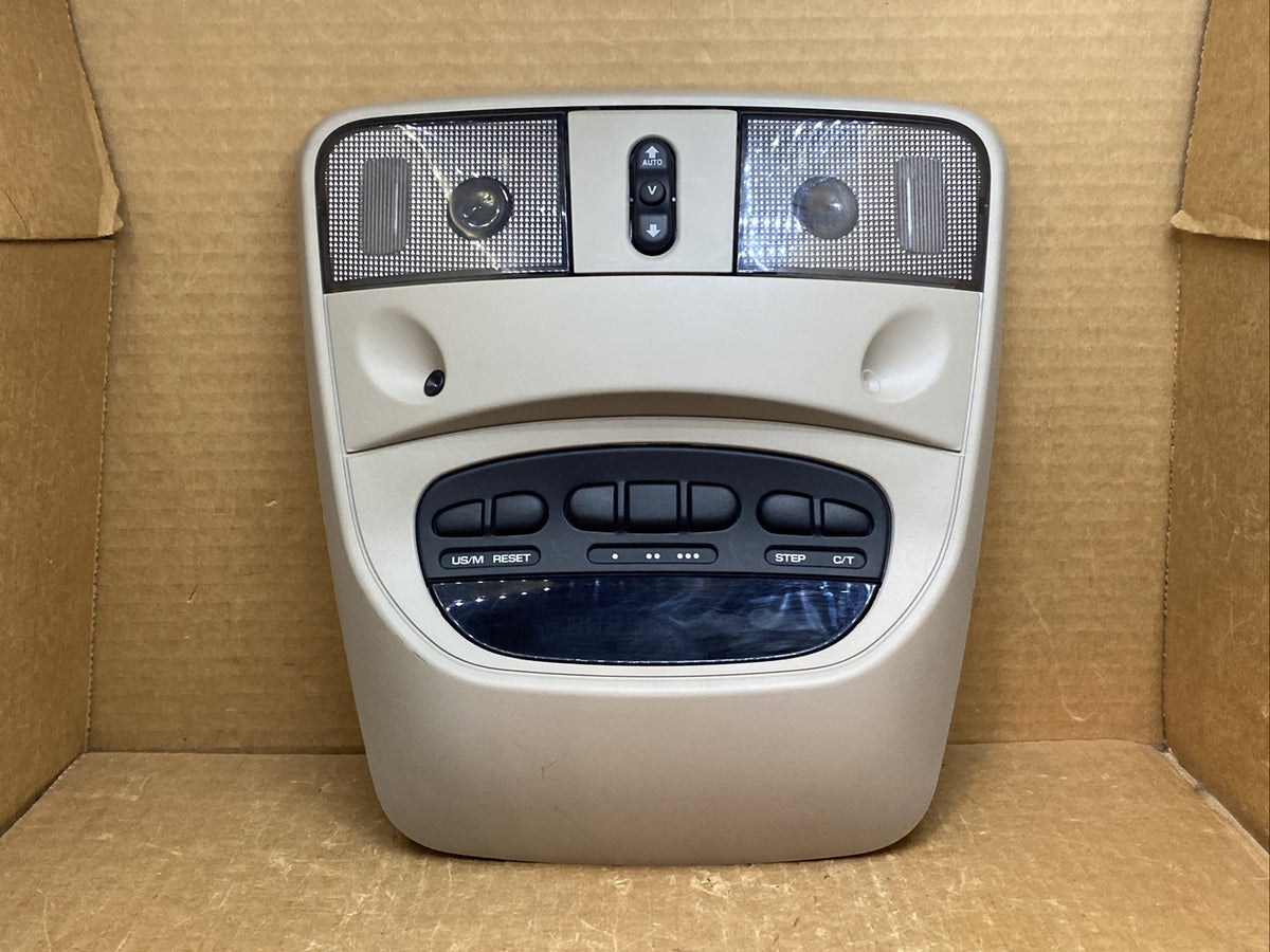 2004 2006 Durango Over Head Overhead Console Dome Lights Sunroof 56049089AF0