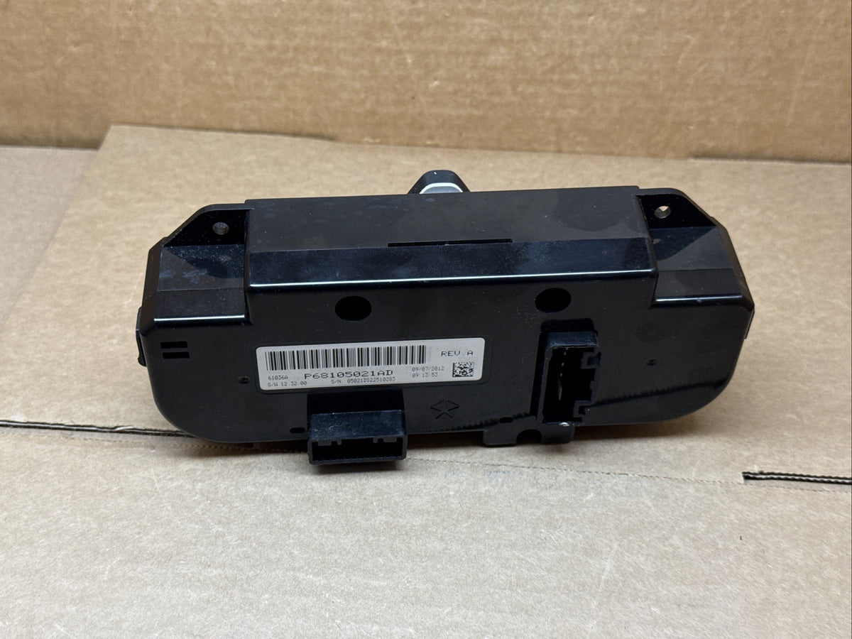 2013 2018 Dodge RAM 1500 2500 Temperature Control Climate AC Heat OEM 68105021AD7