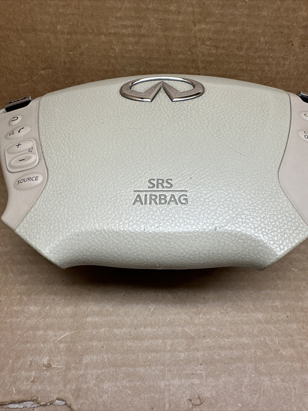 Infiniti M35 M45 Front Left Driver Side Steering Wheel Air Bag Airbag Tan C5