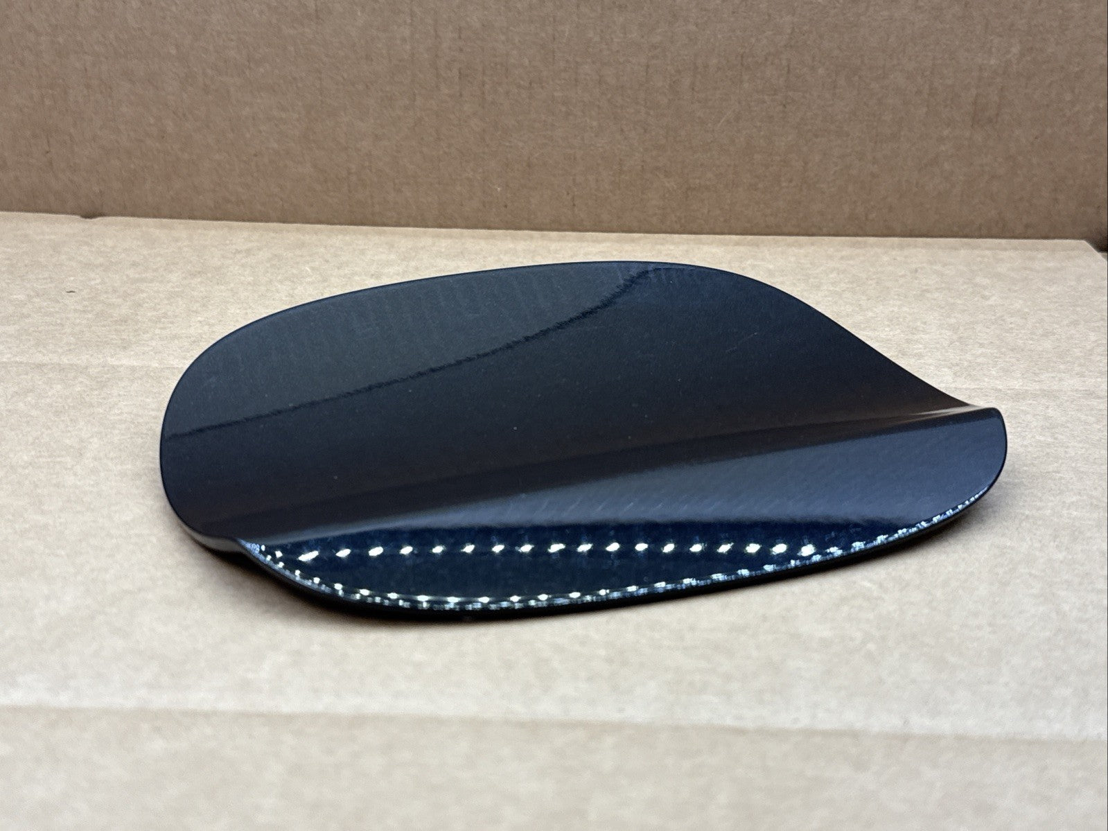 2015 2018 Ford Edge Gas Fuel Door Cover Cap Panel  OEM Tuxedo Black Metallic UH2