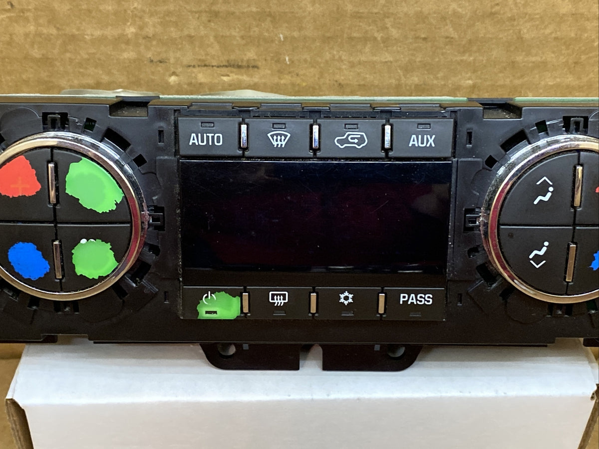 2008 2012 Traverse Enclave Digital Climate Temp Temperature Control 258947112