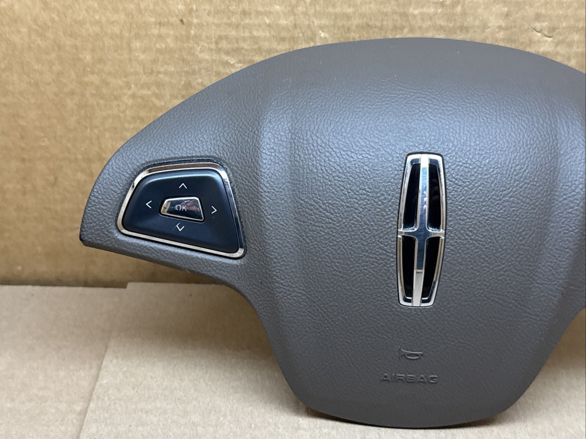 2015 2019 Lincoln MKC Front Left Driver Side Steering Wheel Air Bag Airbag Brown1
