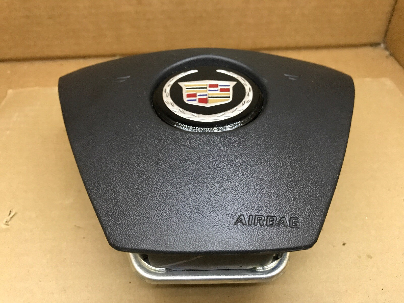 05 07 CADILLAC STS LEFT DRIVER SIDE STEERING WHEEL AIR BAG AIRBAG OEM BLACK5