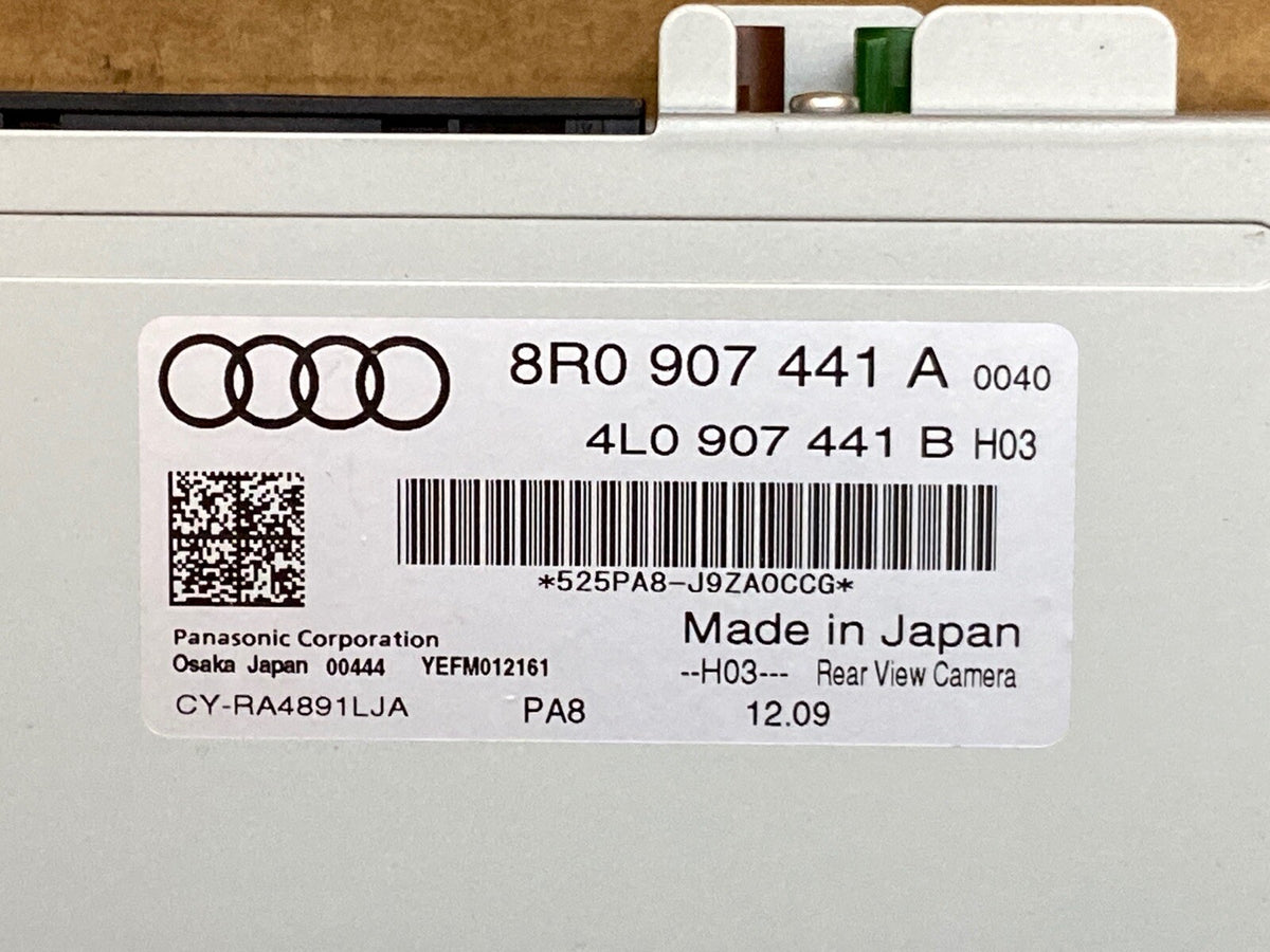 09 17 Audi Q5 SQ5 Rear View Rearview Reverse Camera Control Module 8R0 907 441 A1