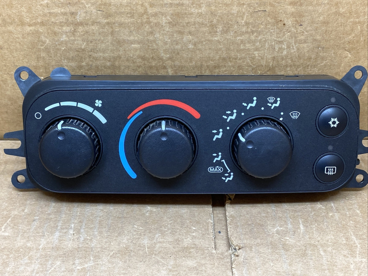 02 05 Dodge Ram Temp Temperature Climate Control Switches Dials P55056246AD2