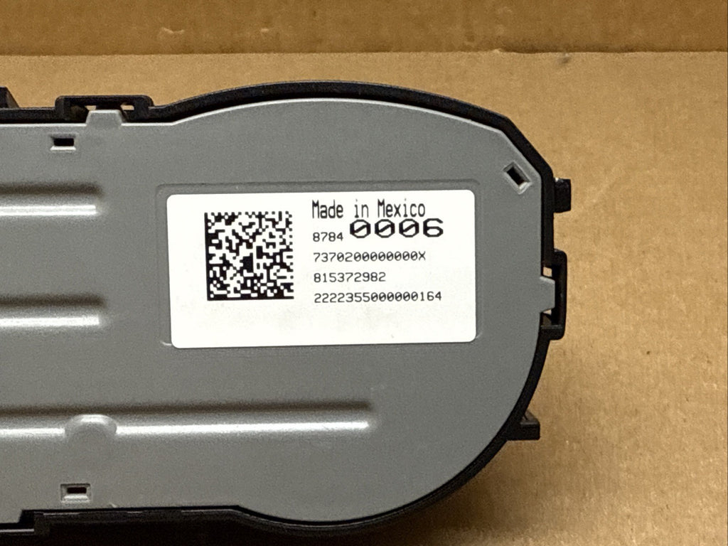 2017 2023 GMC Acadia Front Dash Temperature Temp Climate Control9