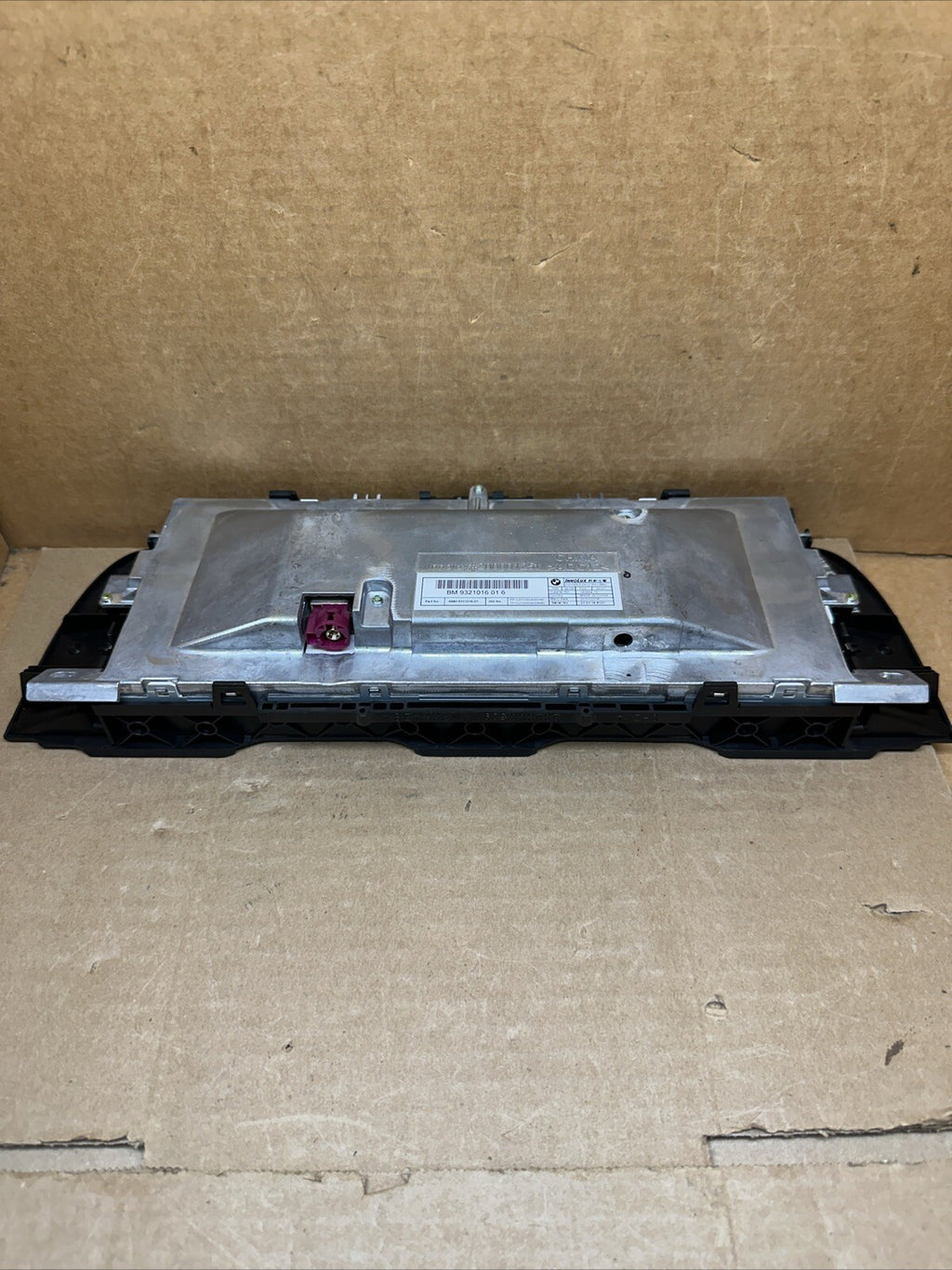 11 16 BMW 528i Dash Radio Information Display Screen OEM 93210160169