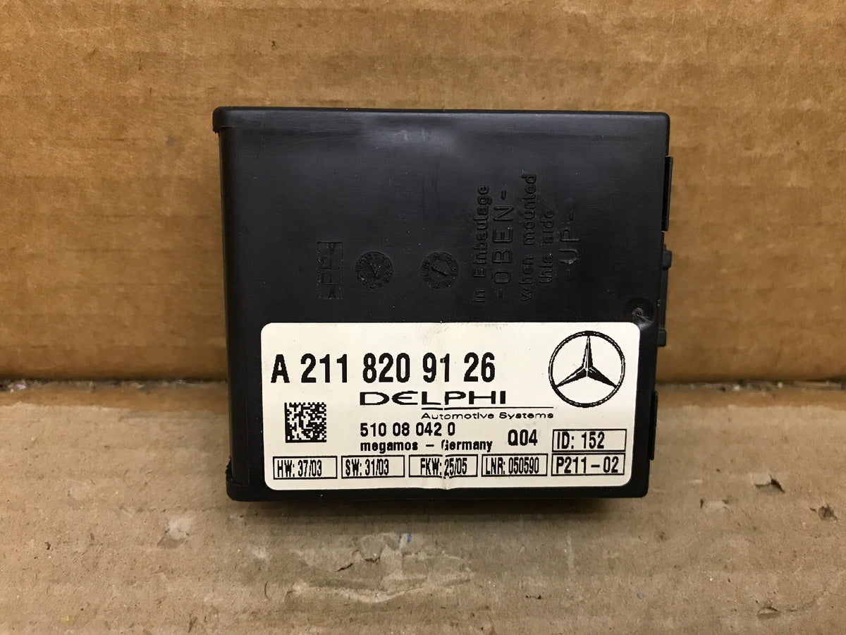 00 06 MERCEDES S500 ANTI THEFT CONTROL MODULE COMPUTER A 211 820 91 260