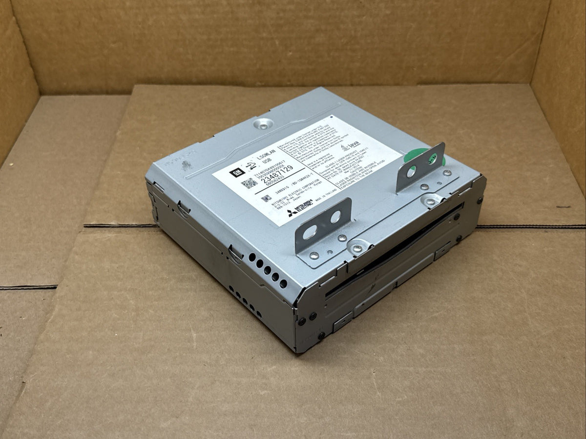 2015 2019 TAHOE YUKON REAR CD DVD DISC CHANGER OVERHEAD PLAYER 23487129 OEM2