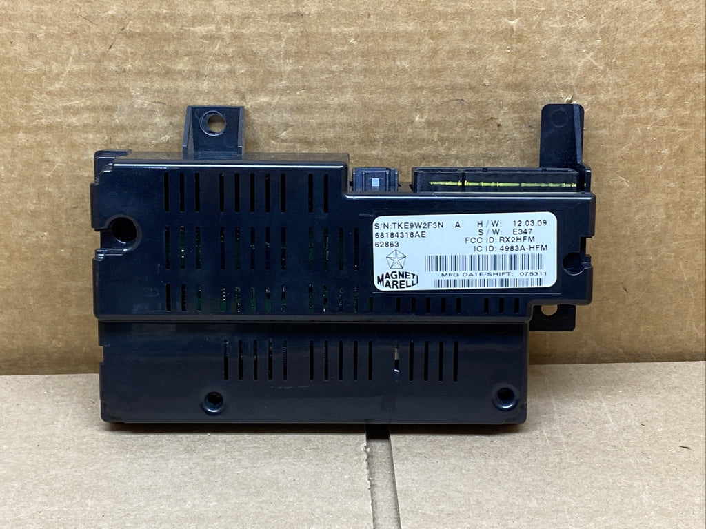 2013 Dodge Dart Telematic Control Module 8.4" Screen  68184318AE0