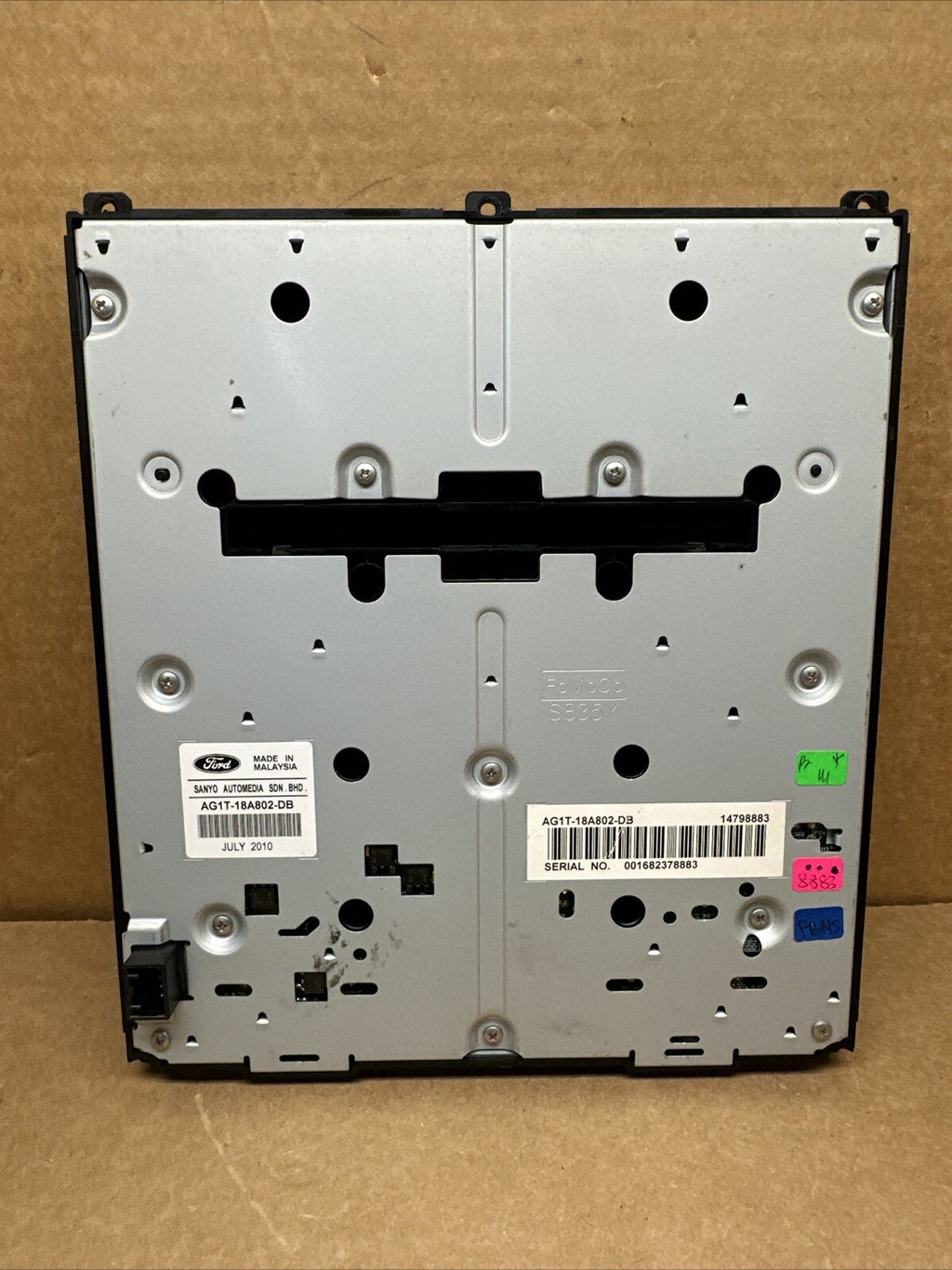 2010 2012 Ford Taurus Radio Face Plate Climate Control Panel OEM AG1T 18A802 DB6