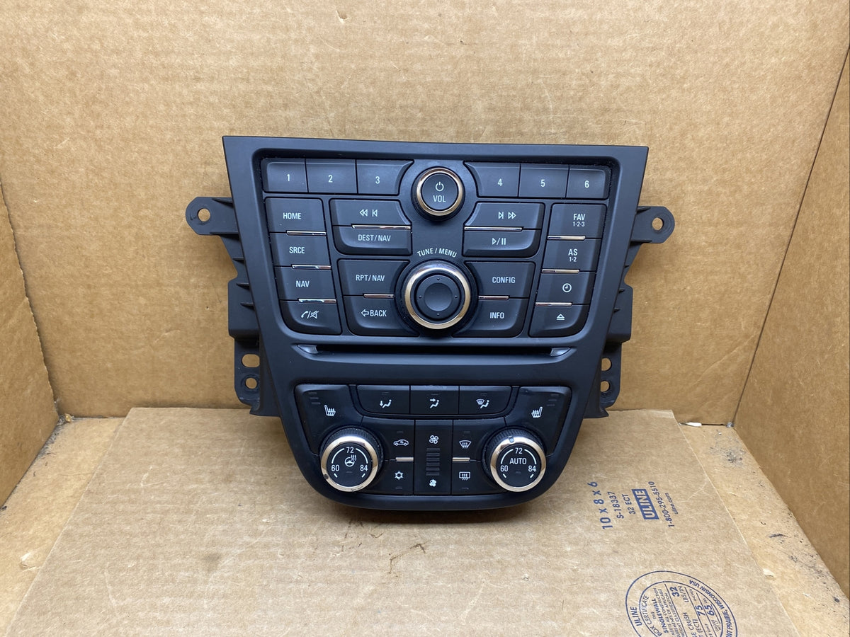 2013 2016 Buick Encore Radio Navigation Control Panel Bezel 95319299 229449580