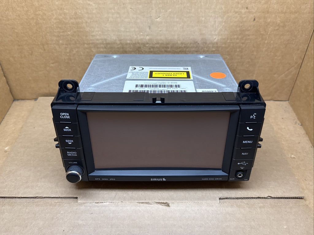 Jeep Dodge Chrysler Touchscreen Radio RHR P05091659AC 05091659AC0