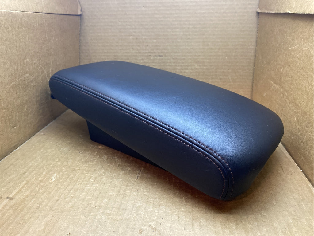 2009 2014 Nissan Maxima Center Console Lid Cover Top Arm Rest Armrest Black1