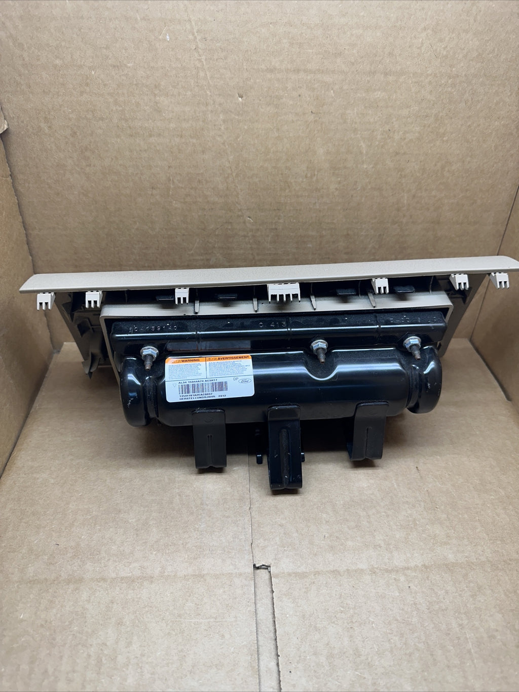 2009 2014 Ford F150 F 150 Front Right Side Passenger Dash Airbag Air Bag Tan2