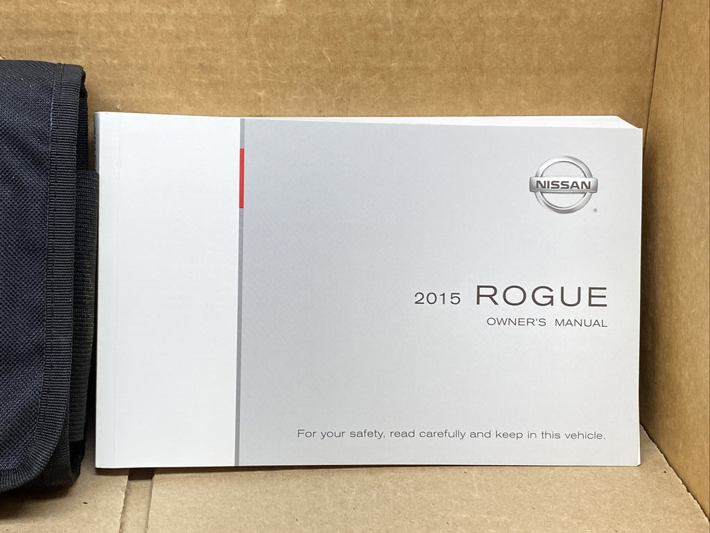 2015 15 Nissan Rogue Owner's Owners Owner Manual Book Guide Set Case OEM2