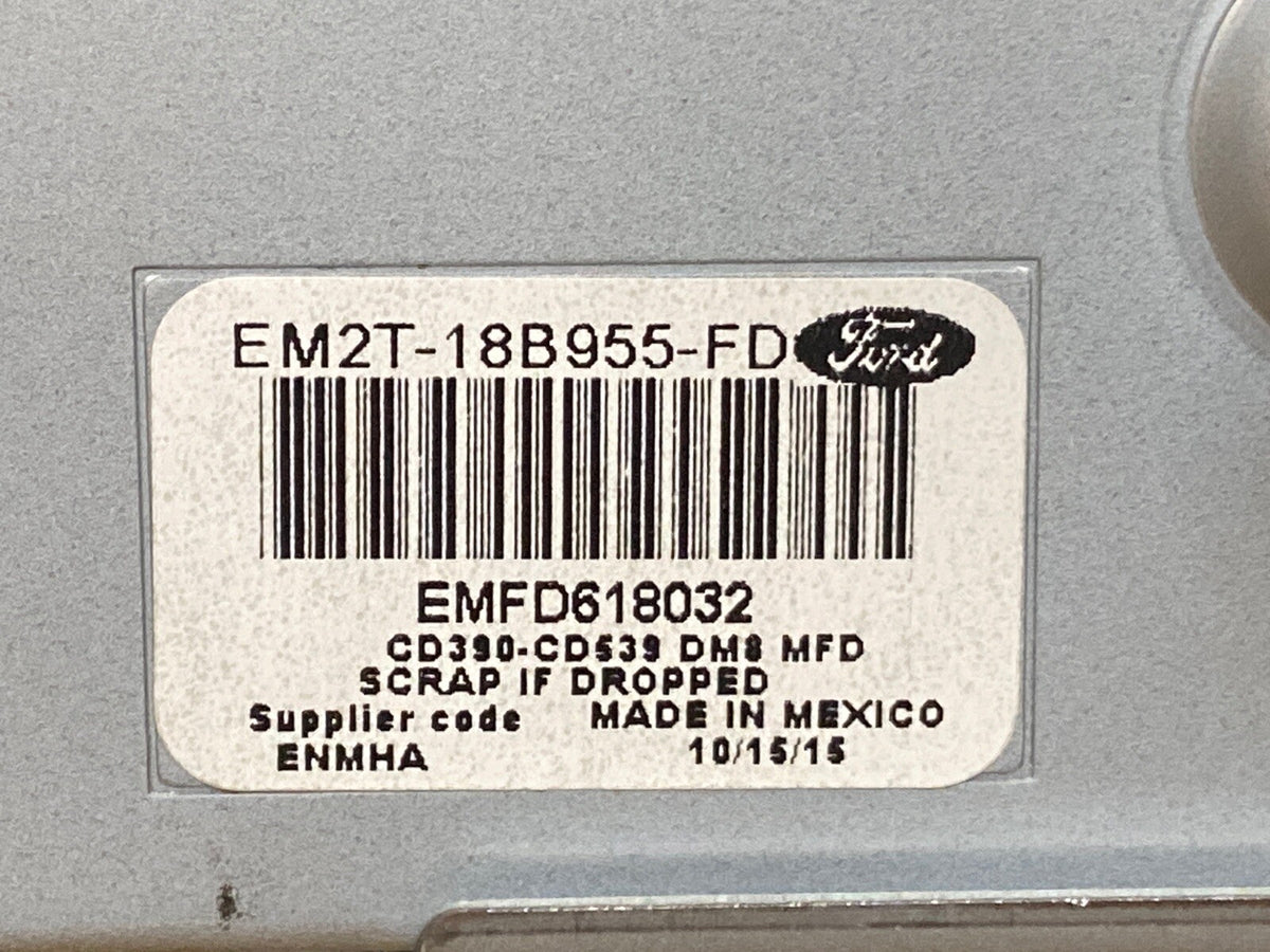 15 18 Ford Edge Radio Display Screen Front Center Dash 8.0" EM2T 18B955 FD5
