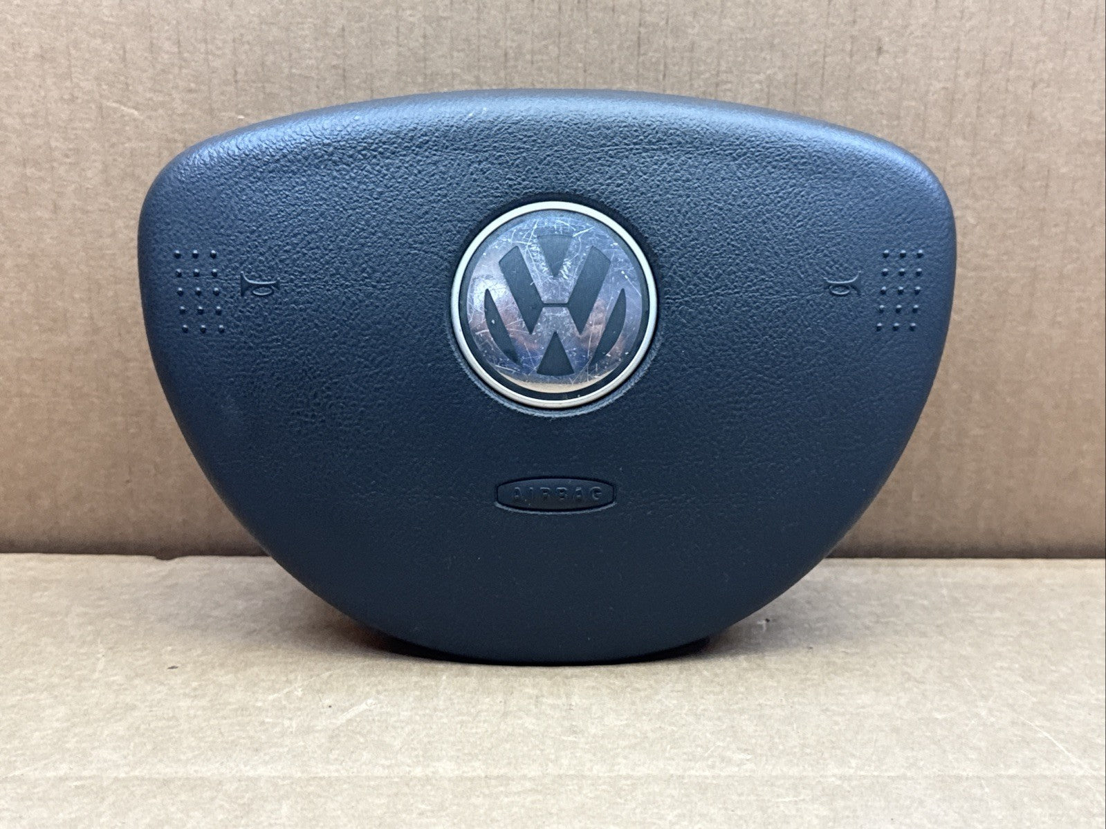 2004-2010 VW Beetle Left Driver Side Steering Wheel Airbag Air Bag Two Plug1