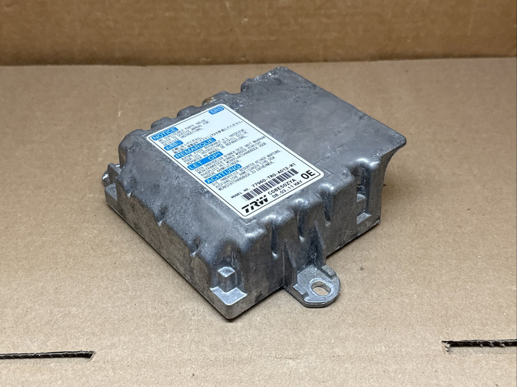 2012 Honda Civic Air Bag Airbag Computer Control Module Unit 77960 TR0 A012 M16