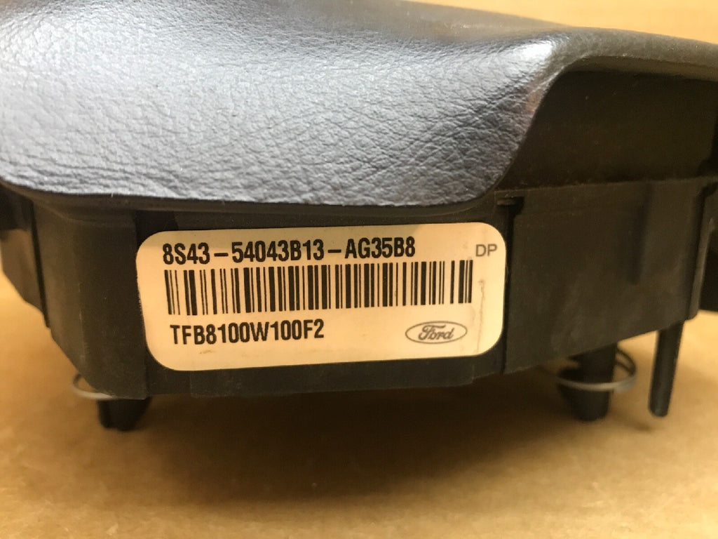 08 11 FORD FOCUS FRONT LEFT DRIVER SIDE STEERING WHEEL AIRBAG AIR BAG BLACK GW11