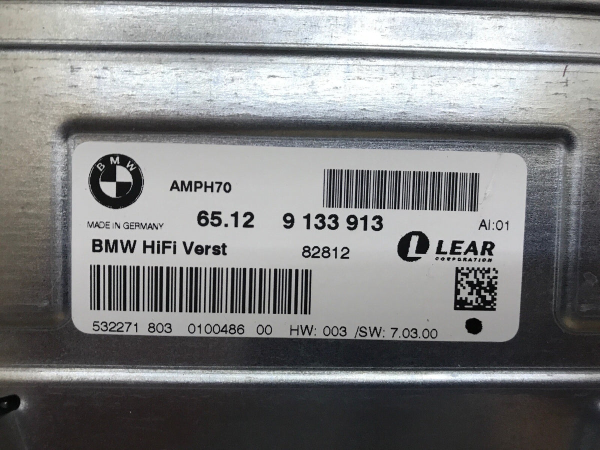 2008 BMW x5 Amplifier Amp HiFI Verst Lear AMPH70 65.12 9133 913 7