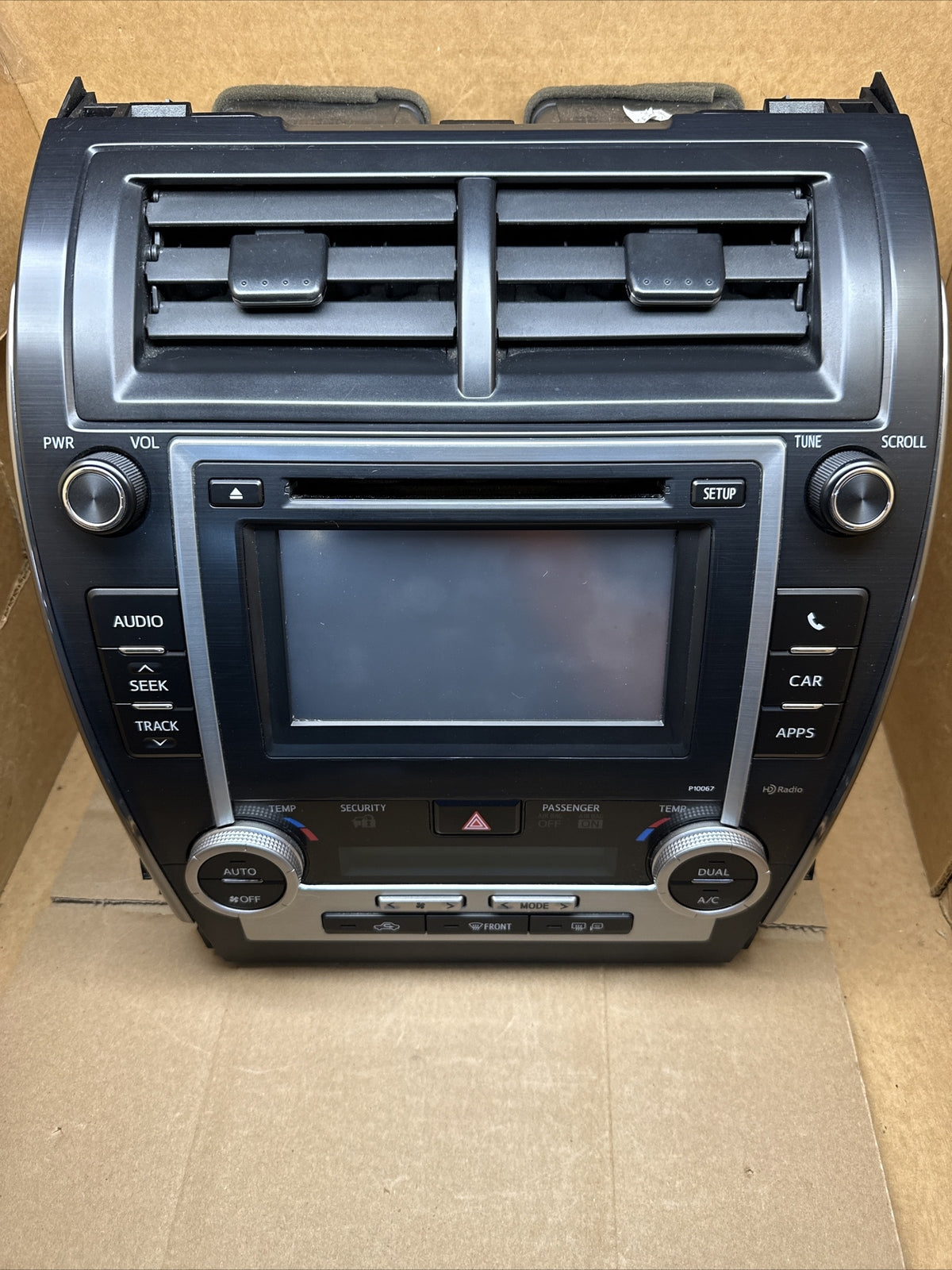 2012 2014 Toyota Camry Radio Touch Screen Display Receiver 86140 06020 P100672