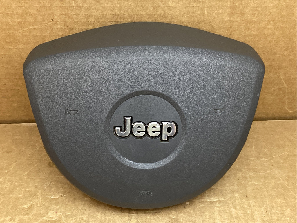 2008 2010 Jeep Liberty Front Left Driver Side Steering Wheel Air Bag Airbag Gray2