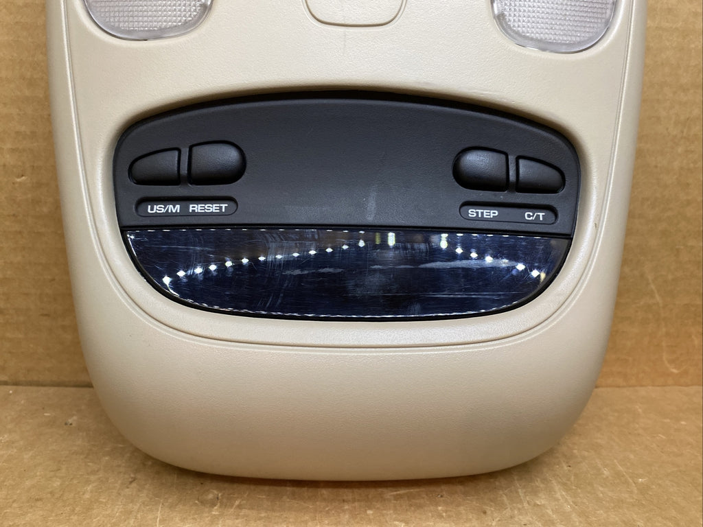 2006 2008 Dodge Ram Overhead Console Dome Map Lights Digital Display 56049824AB2