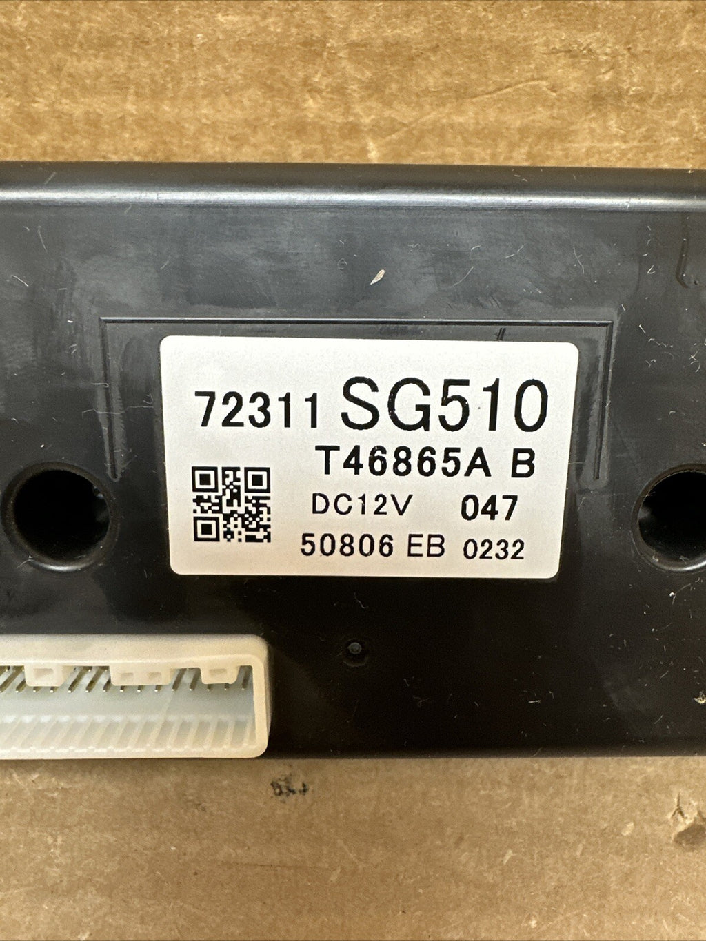 2016 Subaru Forester Temp Temperature Heater Climate Control A/C 72311SG5106
