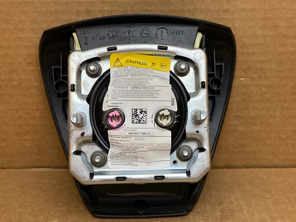 Silverado Suburban Tahoe Left Side Driver Steering Wheel Airbag Air Bag Black8