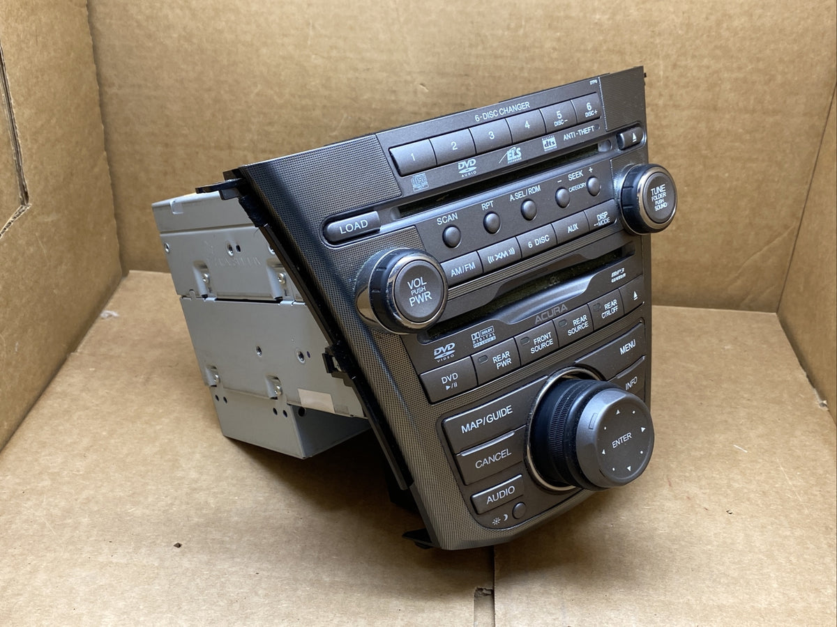 07 09 Acura MDX Radio Audio Player MP3 WMA DVD OEM W/ CODE 39101 STX A220 M14