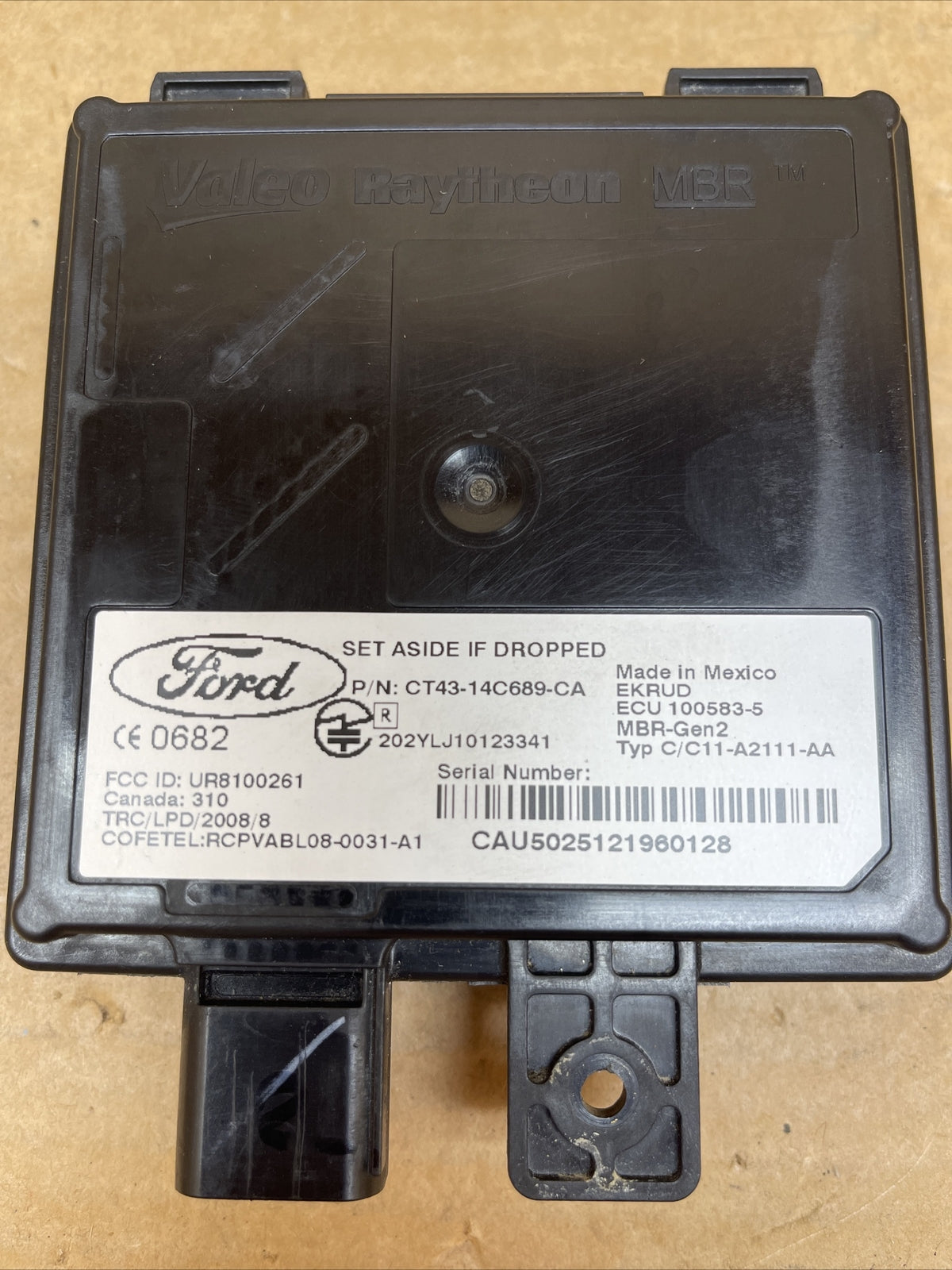 2011 2015 Ford Explorer BLIND SPOT DETECTION SENSOR MODULE CT43 14C689 CA1