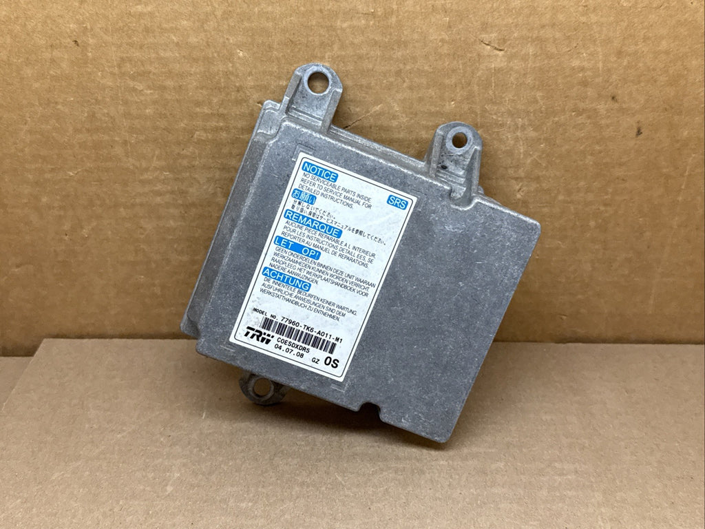 2009 2014 Honda Fit Air Bag Airbag Computer Control Module 77960 TK6 A011 M10