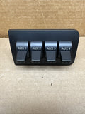 2011-2016 FORD F250 F350 auxiliary dash switch panel OEM AL3T-13D734-AAW0