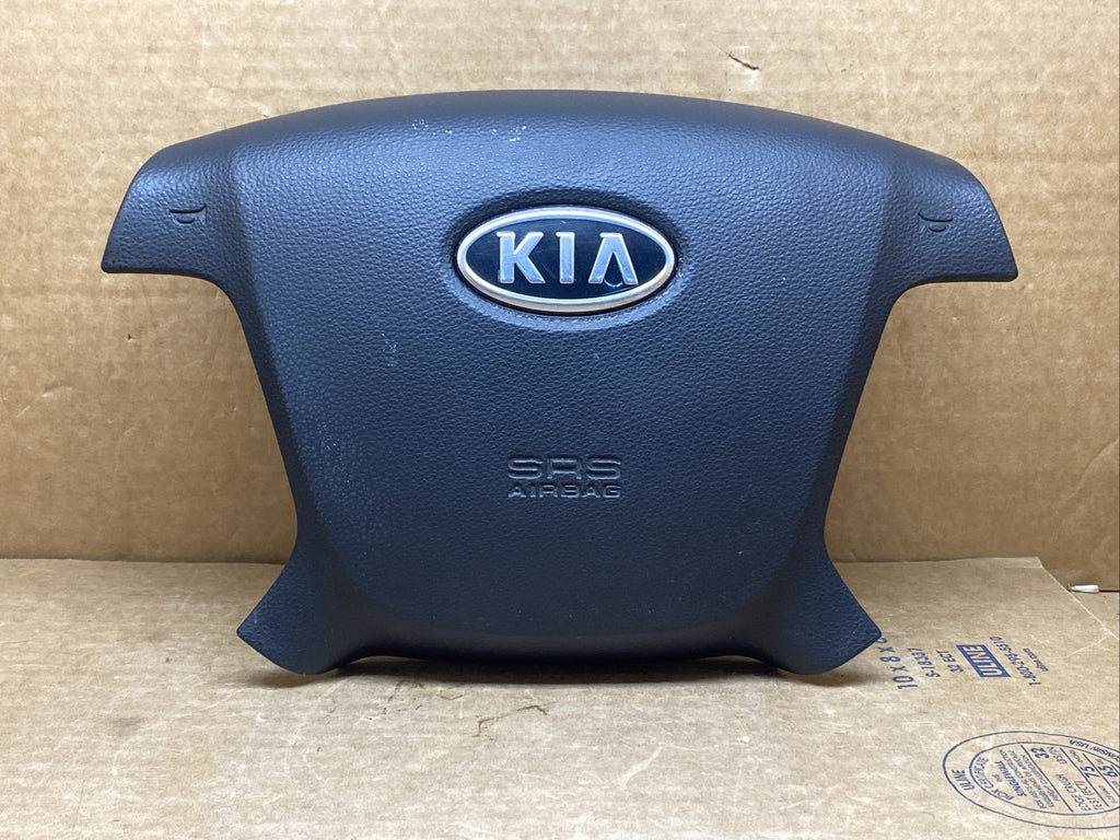 2006 2010 Kia Optima Front Left Driver Side Steering Wheel Air Bag Airbag Black2