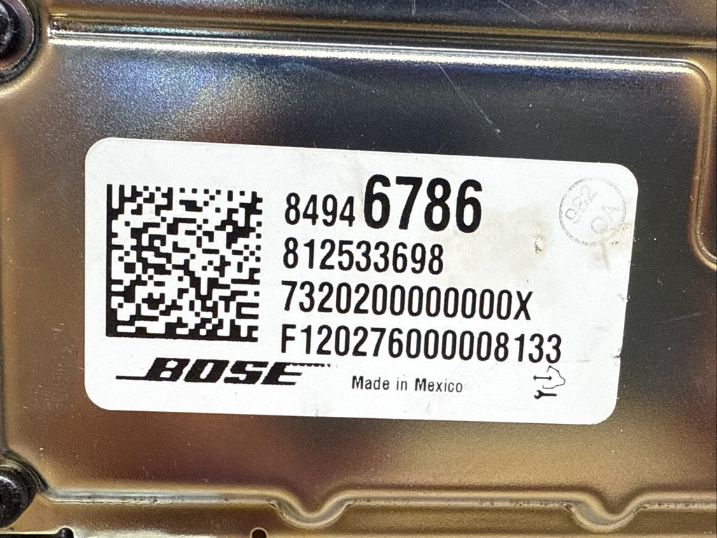 2014 2020 Chevy Chevrolet Impala Radio Audio Bose Amp Amplifier OEM 849467861