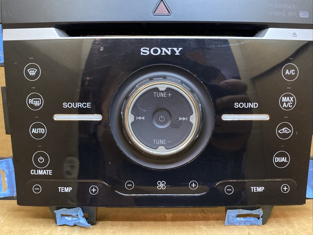 2011 2014 Ford Edge Sony Radio Face Bezel Climate Control Panel BT4T 18A802 CP4