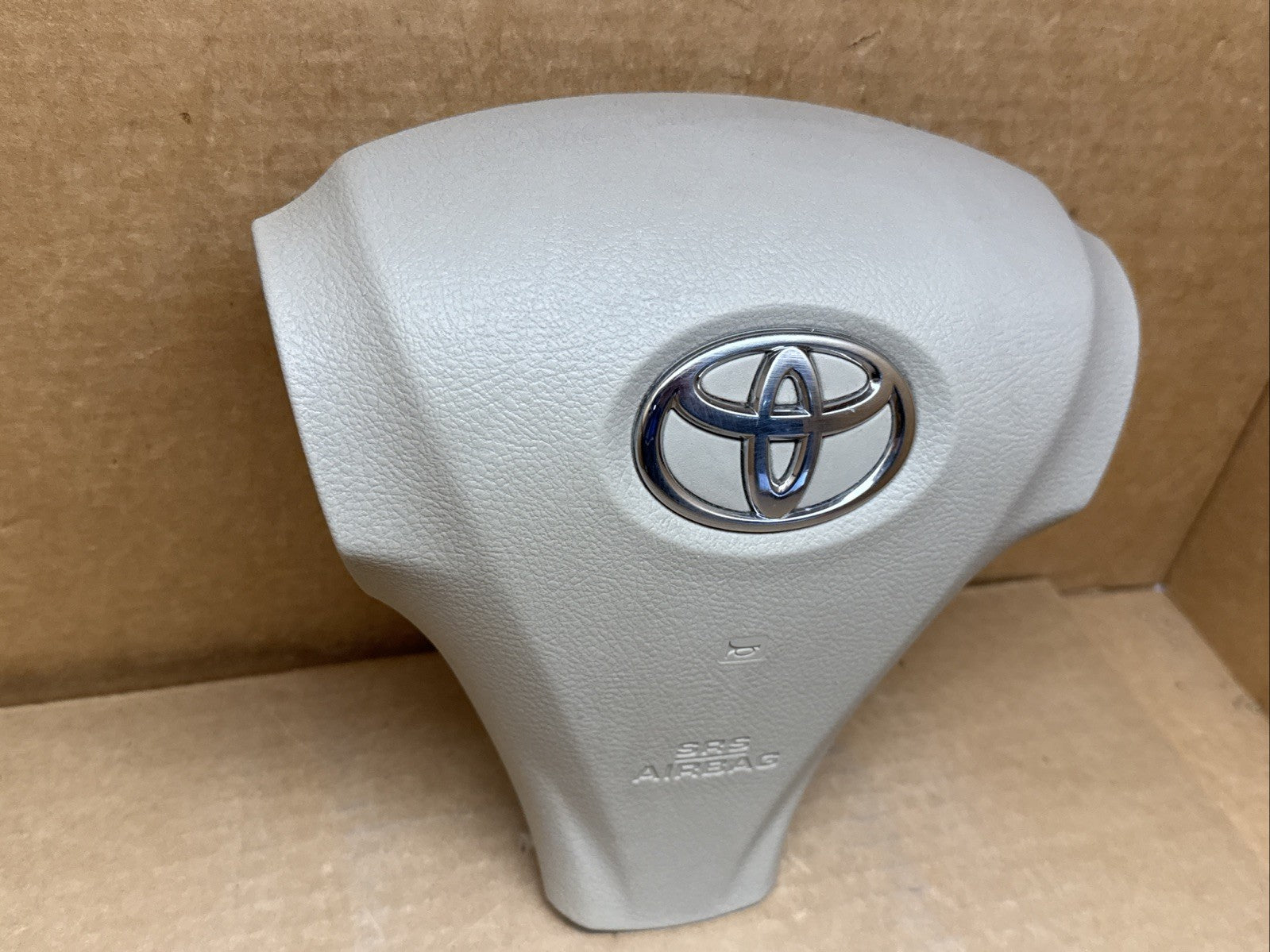 2007 2008 Toyota Solara Front Left Driver Side Steering Wheel Air Bag Airbag Tan2