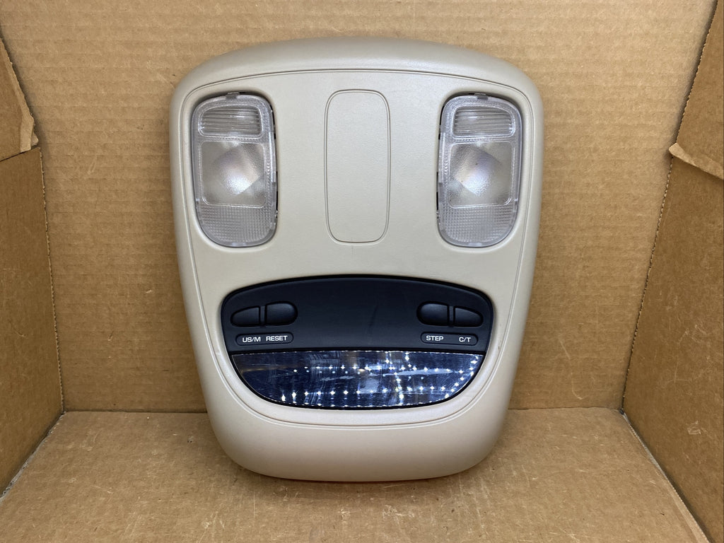 2006 2008 Dodge Ram Overhead Console Dome Map Lights Digital Display 56049824AB0